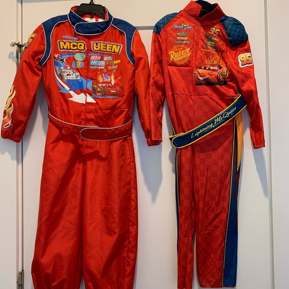 Lightning McQueen race outfits